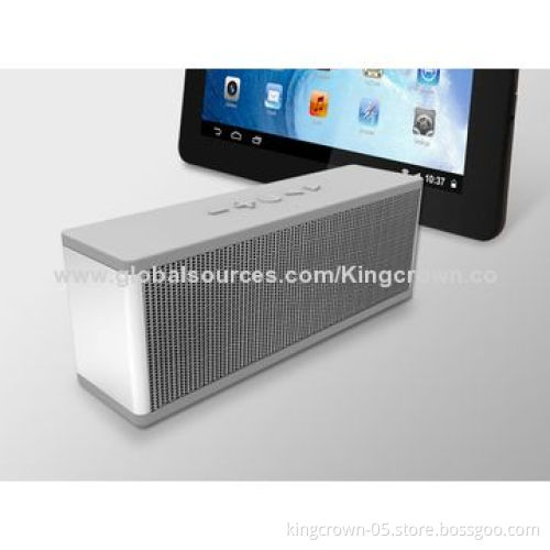 Bluetooth Speaker with Aluminum Case, FM radio, Stereo Speaker